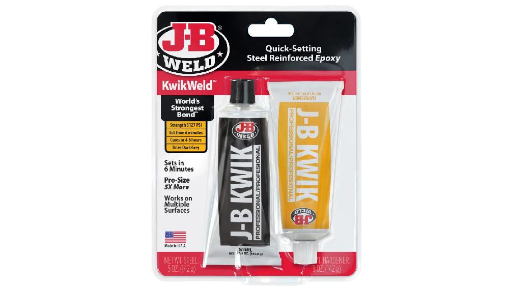 JB Weld Adhesivo Epóxico Secado Rapido Profesional Net 2 Tubos 141.8 g