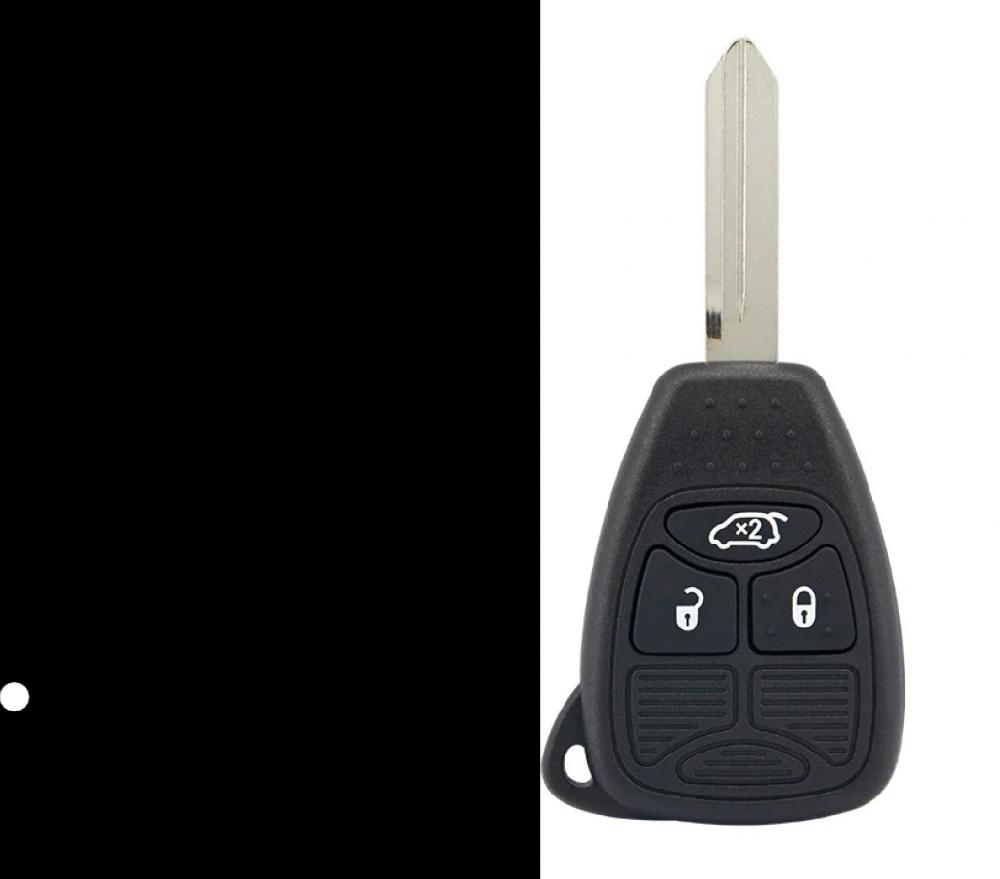 LLAVE CONTROL Chrysler Voyager (RG Model) 2004 - 2007 / 3 BOTONES C/CAJUELA / 434Mhz/ID46-PCF7941 / PN:045892299AC, KOBDT04A / SIN LOGO
