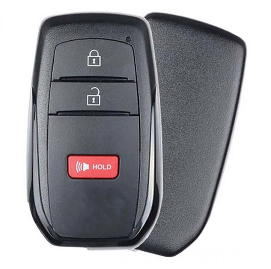 LLAVECONTROL DE PRESENCIA 2021-2023 Toyota Corolla Cross / 3 BOTONES / 312&314mhz/8990H-0A010,8990H-0A020 / SIN LOGO