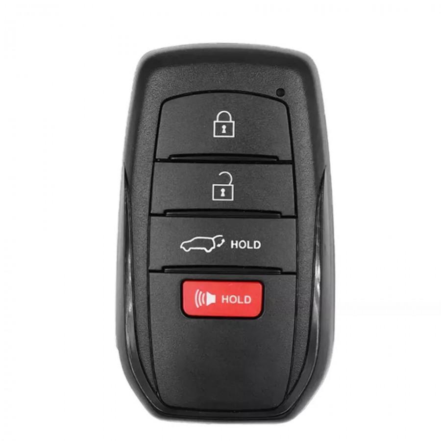 CASCARA LLAVE CONTROL DE PRESENCIA 2022 Toyota Corolla Cross / 4 BOTONES /HYQ14FBW,8990H-0A020 / SIN LOGO