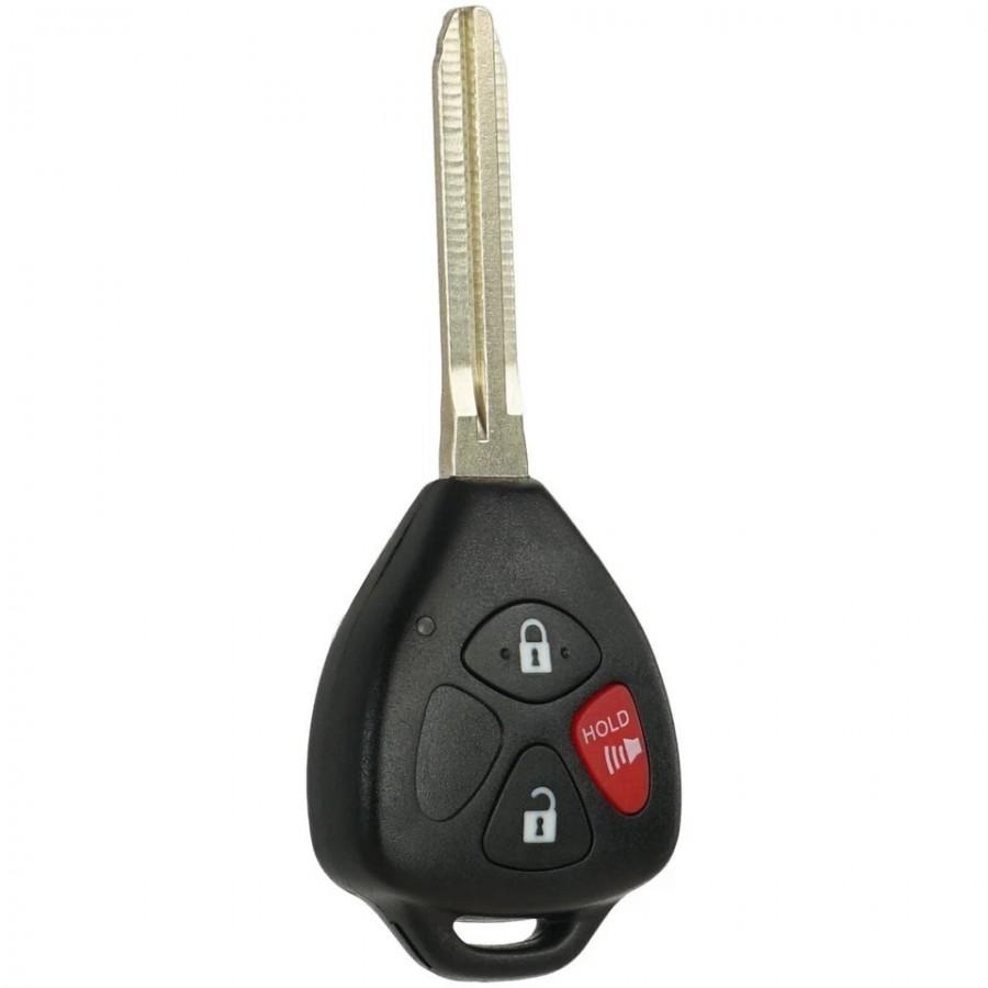 LLAVE CONTROL 2005-2013 Toyota Scion / 3 BOTONES / 312 MHz/4D67 / MOZB41TG,2584A-B41TG,89070-52850 / SIN LOGO