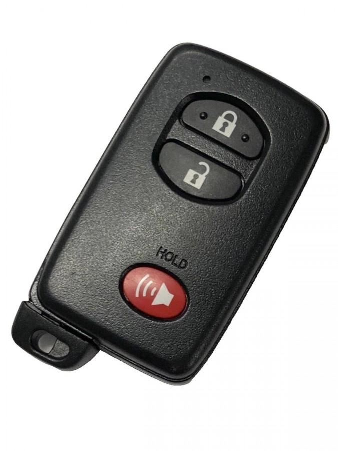 LLAVE CONTROL DE PRESENCIA 2010 - 2012 Toyota Rav4 / 3 BOTONES / 314.3mhz /aftermarket board/89904-0R060,HYQ14AEM,1551A-14AEM / SIN LOGO