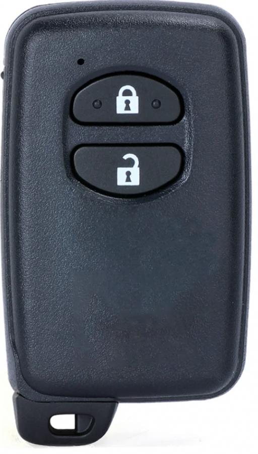 LLAVE CONTROL DE PRESENCIA 2009-2015 Toyota Prius Aqua Corolla Axio / 2 BOTONES / 433Mhz/89904-07190 / SIN LOGO