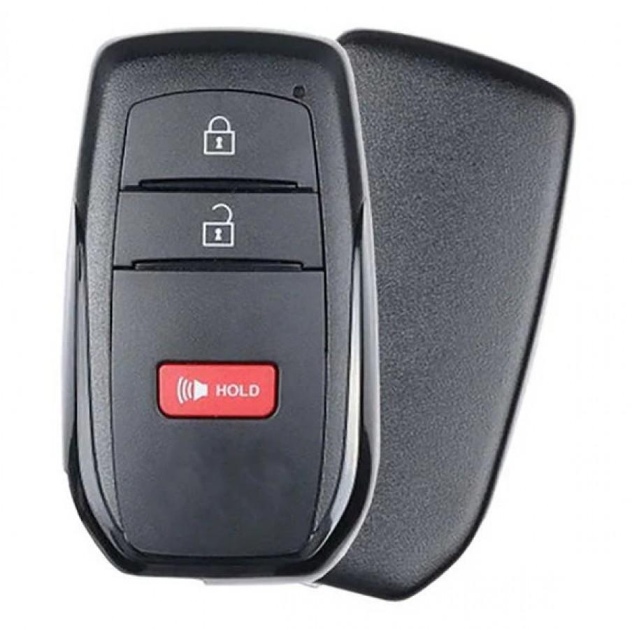 LLAVE CONTROL DE PRESENCIA 2023 Toyota Prius Sequoia / 3 BOTONES / 314.3mhz/8A / 8990H-47120, 8990H-0C030, HYQ14FBX / SIN LOGO