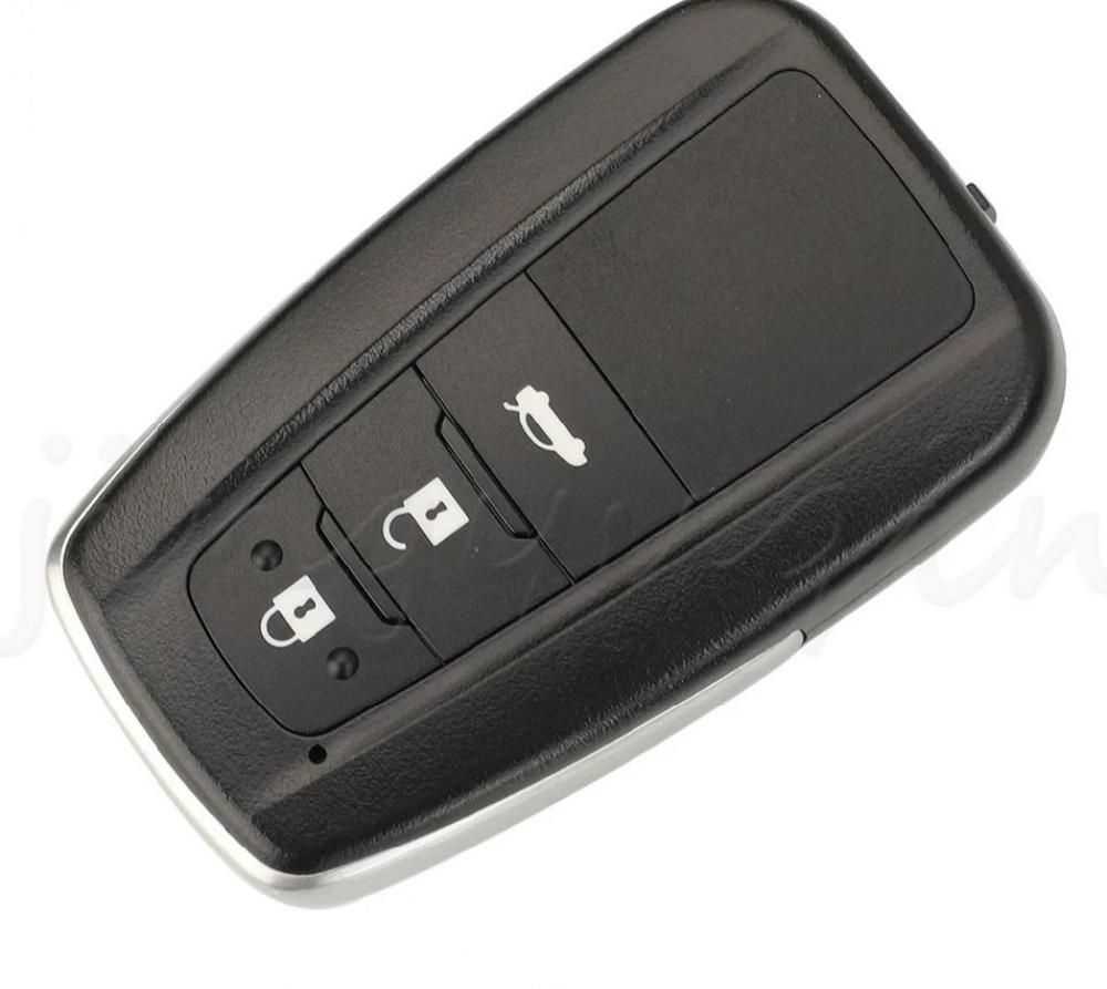 CASCARA LLAVECONTROL DE PRESNCIA Toyota Corolla 2018-2022 / 3 BOTONES / B2U2K2R,8990H-02040 / SIN LOGO