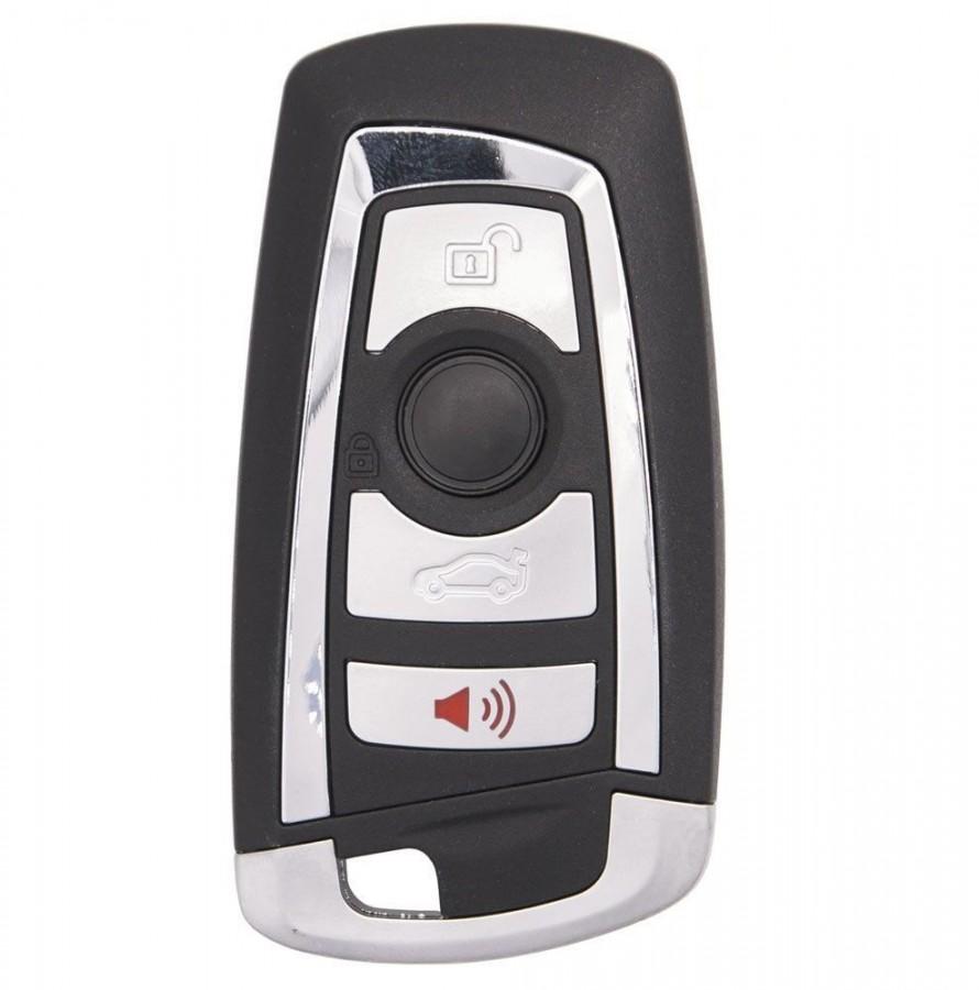 LLAVE CONTROL DE PRESENCIA BMW 3 5 7 F series / 4 BOTONES / 315Mhz /PCF7945 / YGOHUF5662 / SIN LOGO