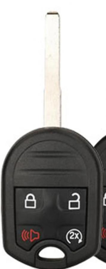LLAVE CONTROL DE PRESENCIA Ford Escape Fiesta Transit 2016 2017 / 4 BOTONES / 315Mhz /4D63 / CWTWB1U793, OUCD6000022 / SIN LOGO