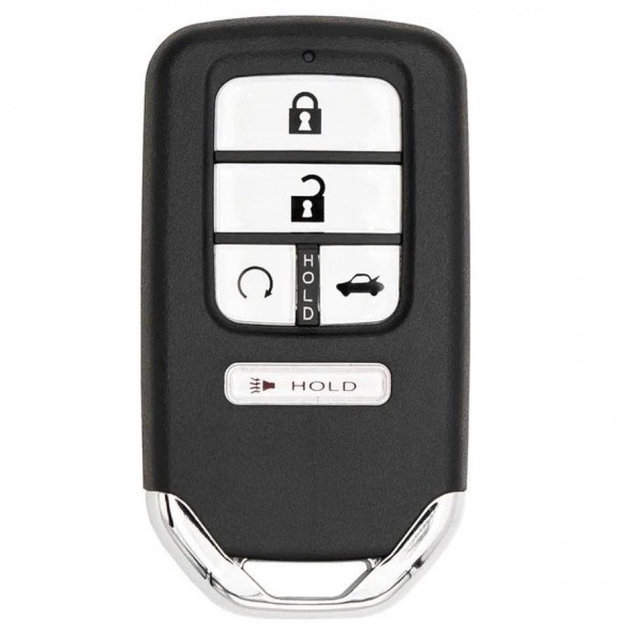 LLAVE CONTROL DE PRESENCIA Honda Civic 2016 2017 2018 / 5 BOTONES / 313.8mhz /47chip / 72147-TBA-A11, 72147-TBA-A12, KR5V1X / SIN LOGO