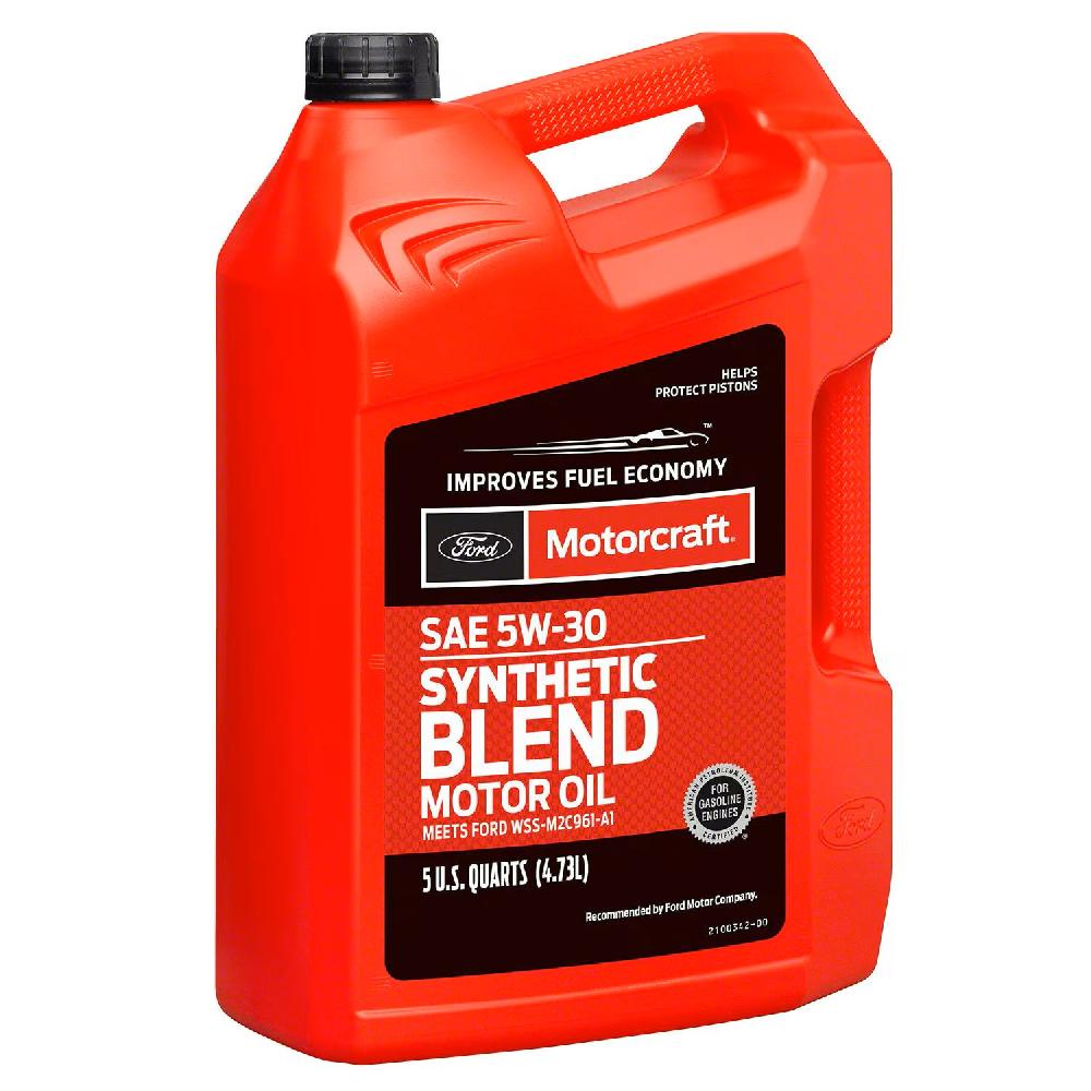 ACEITE MOTORCRAFT SAE 5W-30 SYNTHETIC BLEND XO5W305Q3SP NET 4.73L