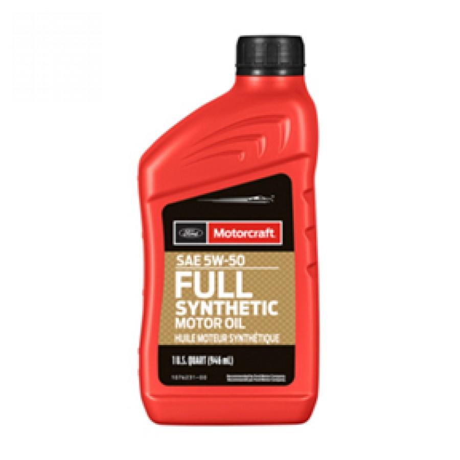 ACEITE MOTORCRAFT SAE 5W-50 FULL SYNTHETIC NET 946mL