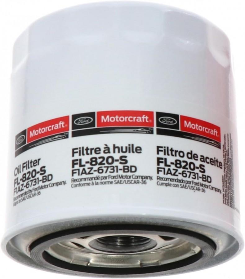 FILTRO ACEITE MOTORCRAFT FL820S REF: 51372