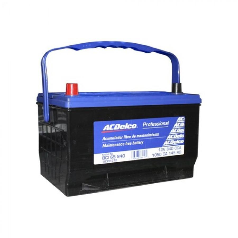 ACUMULADOR ACDELCO 65 12V 840CCA 19391272