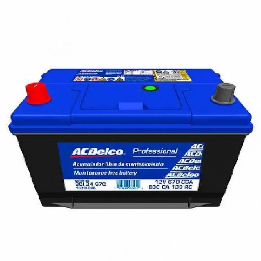 ACUMULADOR ACDELCO 34 12V 670CCA 19391246