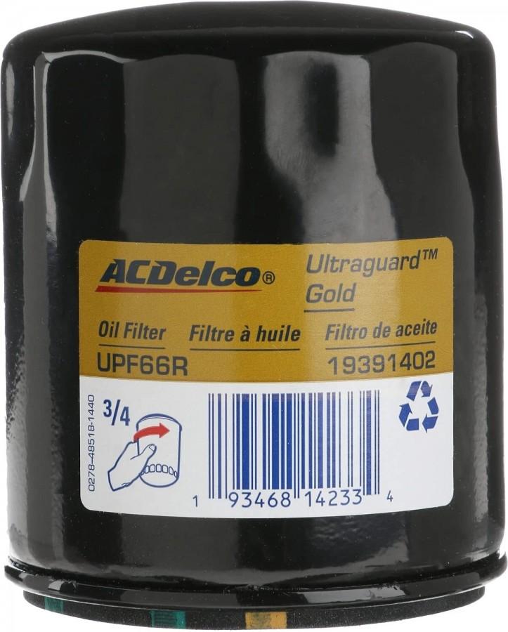 FILTRO ACEITE ACDELCO UPF66R REF: WL10351