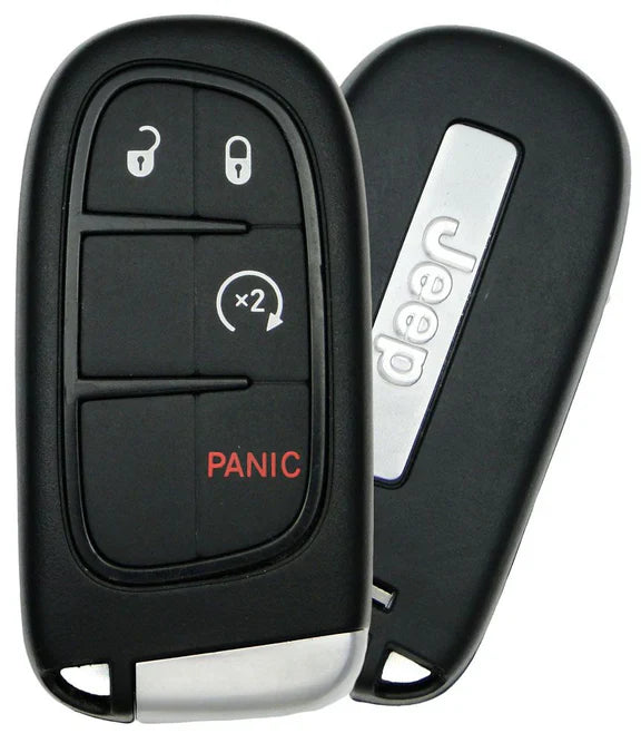 Llave Presecia | Jeep Grand Cherokee 2014 - 2021 | 4-Botones | Fcc Id: Gq4-54T | Frecuencia 434Mhz | Original