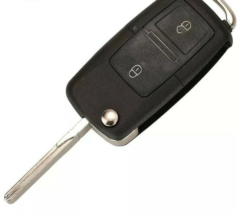 Cascara Llave Control Vw Gti Tiguan 2013-2015 / 2 Botones /5K0837202R, 5K0837202A, 5K0837202Ae,Nbg010180T / Sin Logo