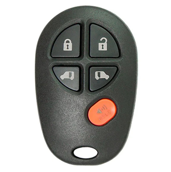 Control Remoto | Toyota Sienna 2005 - 2009 | 5 Botones | Gq43Vt20T | 89742-Ae050 | Frecuencia 315Mhz