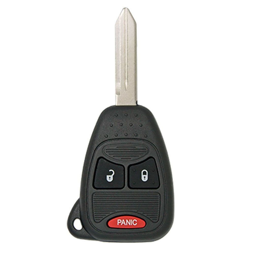 Llave Control Dodge Avenger 2011 - 2013 / 05183683Aa / Oht692427Aa, Oht692713Aa / 315Mhz / 3 Botones / Id46 Pcf7941 / Sin Logo