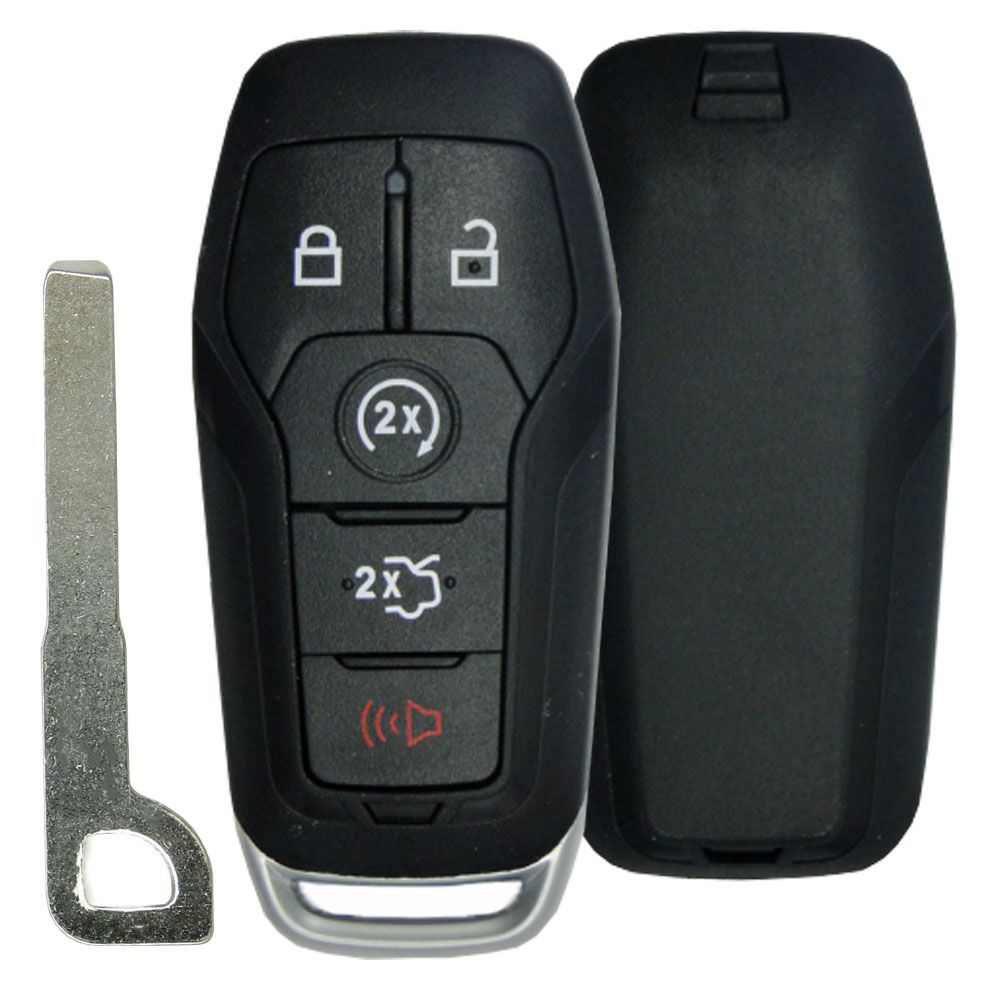 Llave Precencia Ford Mustang 2015 - 2017 / 164-R7989 / M3N-A2C31243300 / 902Mhz / 5 Botones Cajuela / Ncf2951F / Sin Logo