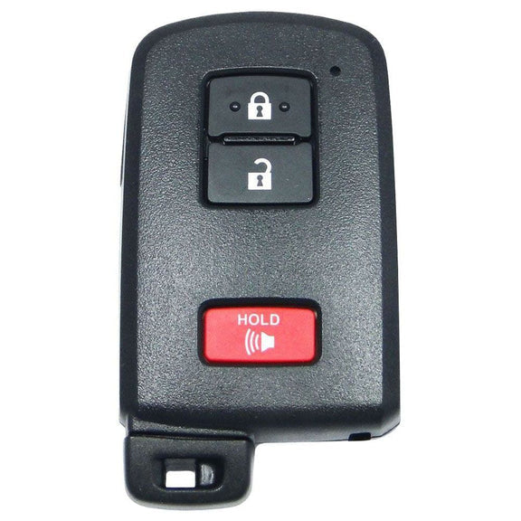 Llave Presencia Control Remoto | Toyota Tacoma Tundra 2015 - 2019 | 3-Botones | Frecuencia 312/314Mhz | Fcc Id: Hyq14Fba | Pn: 89904-0E090, 89904-0E091, 89904-0E092 |