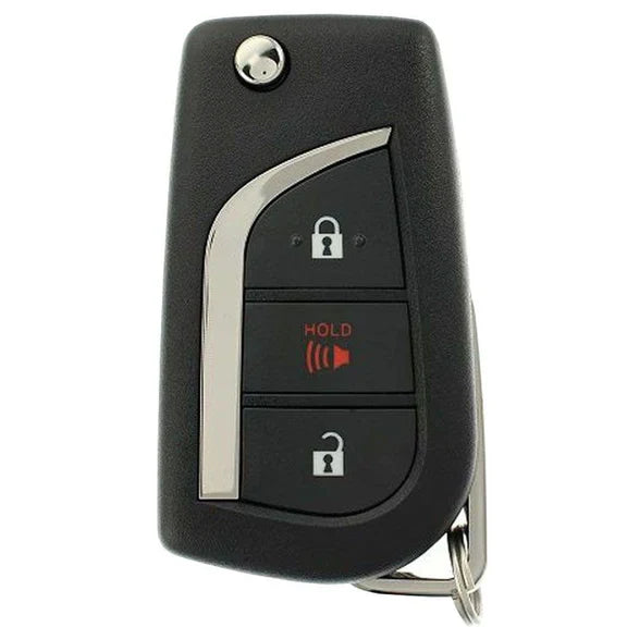 Cascara Toyota Camry 2017-2018 / 89070-12C20 / Hyq12Bfb / 315Mhz / 3 Botones / Id4Dh / Sin Logo