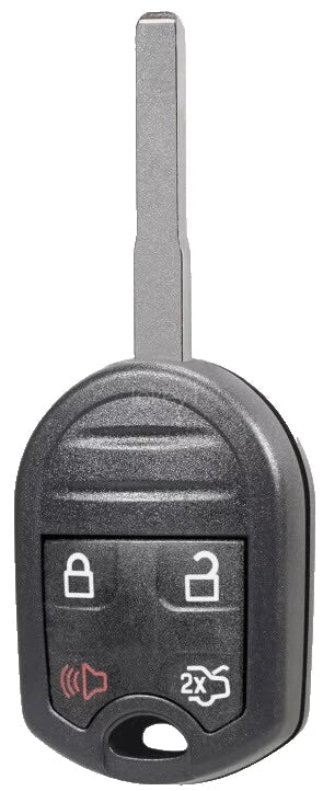 Llave Control 2012-2019 Ford Fiesta / 4 Botones / 315Mhz/4D63/164-R7976,Cwtwb1U793 / Sin Logo