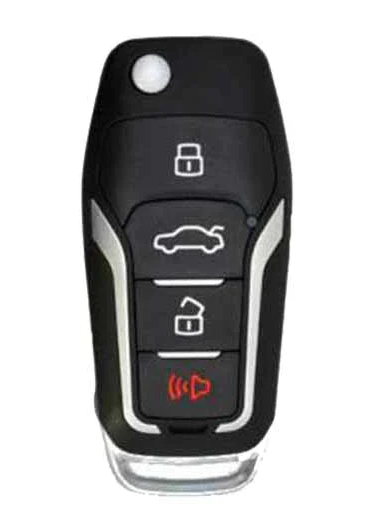 Control Remoto Universal Xhorse Xkfo01En Wire Para Ford Tipo / 4 Botónes / Para Xhorse Vvdi Key Tool
