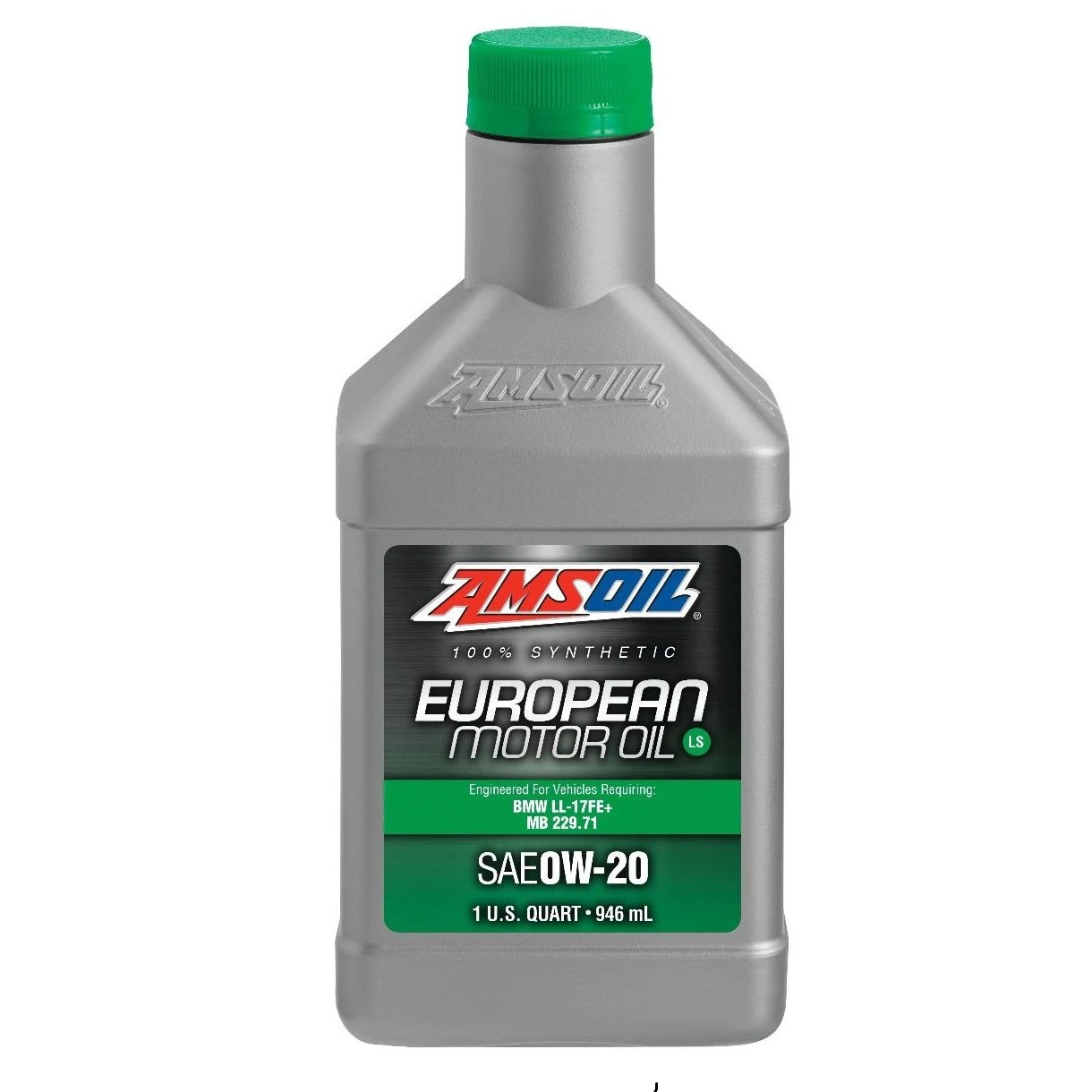 Aceite para Motor Amsoil Aplicación Europea LS SAE 0W-20 100% Sintetico Net 946mL AFEQT