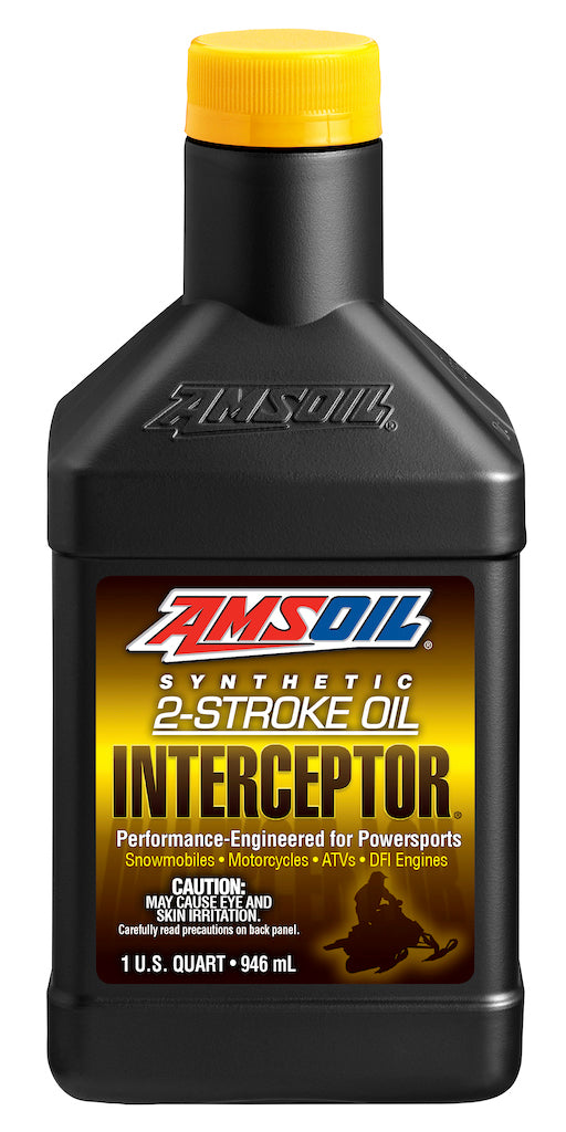 Aceite Interceptor Amsoil 2T 100% Sintético Net 946mL AITQT