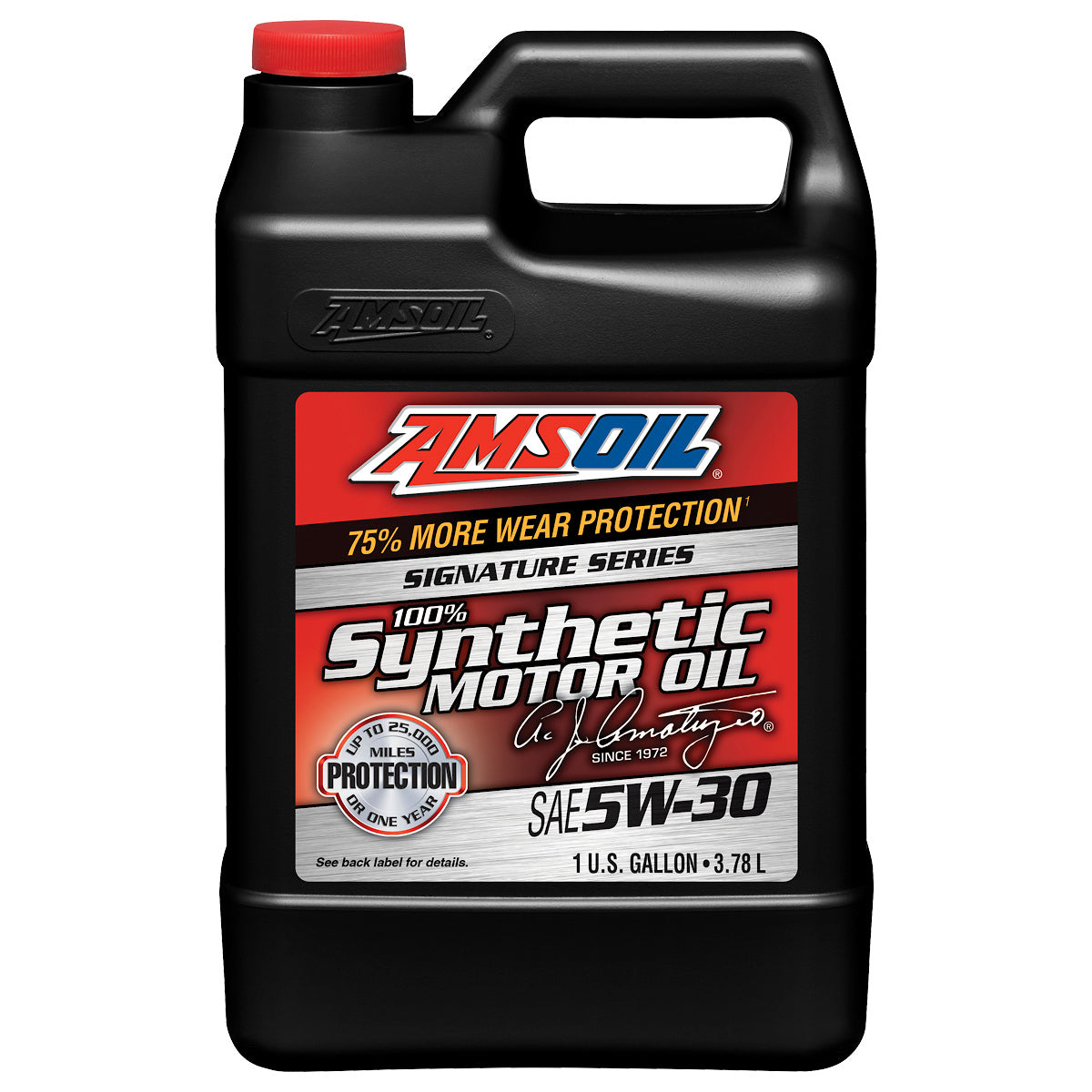 Aceite para Motor Amsoil Signature Series SAE 5W-30 100% Sintetico Net. 3.785L ASL1G