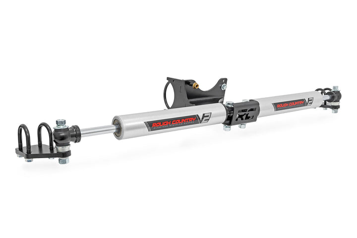 Rough Country V2 Steering Stabilizer Dual | 2-8 Inch Lift | Ford F-250/F-350 Super Duty (05-24) 8749270