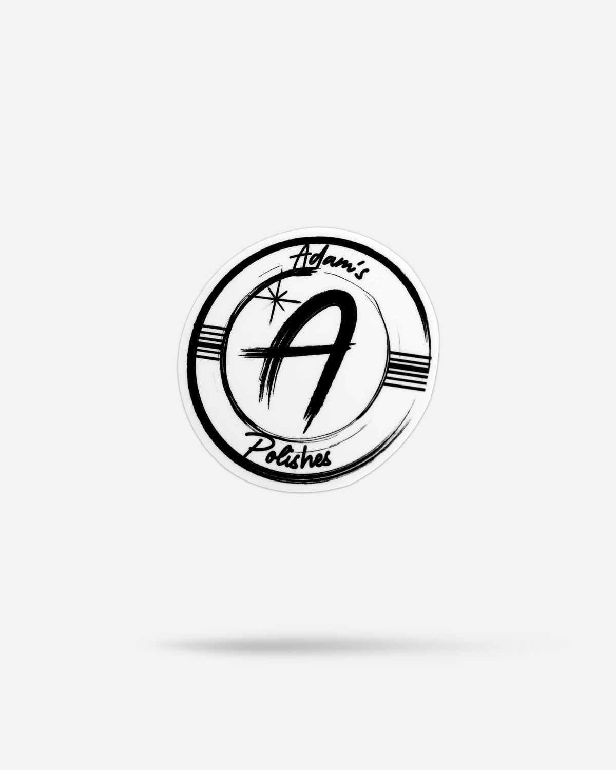 Adam’s Polishes 3" Brush Logo Sticker | NLT308-MKT1108 | NLT verificada