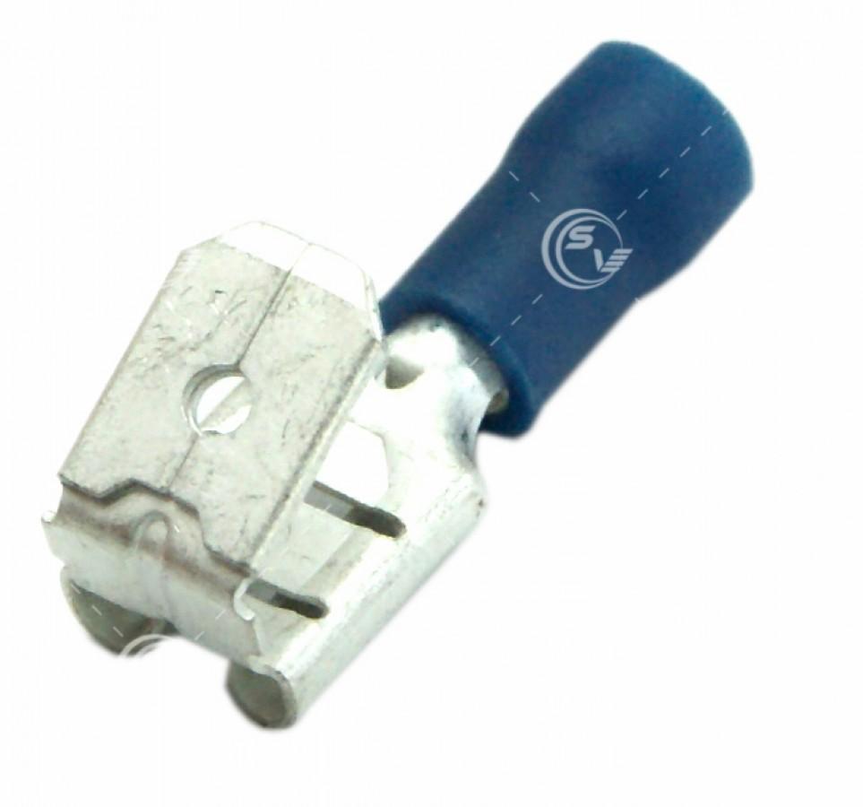 TERMINAL AZUL 16-18 ENCHUFE MACHO-HEMBRA DOBLE