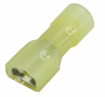 TERMINAL AMARILLO 10-12 ENCHUFE HEMBRA ENCAPSULADA