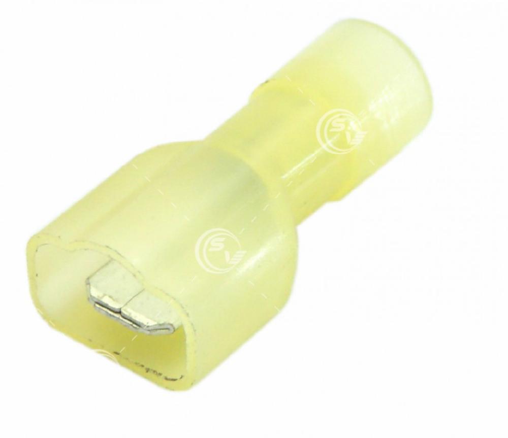 TERMINAL AMARILLO 10-12 ENCHUFE MACHO ENCAPSULADA
