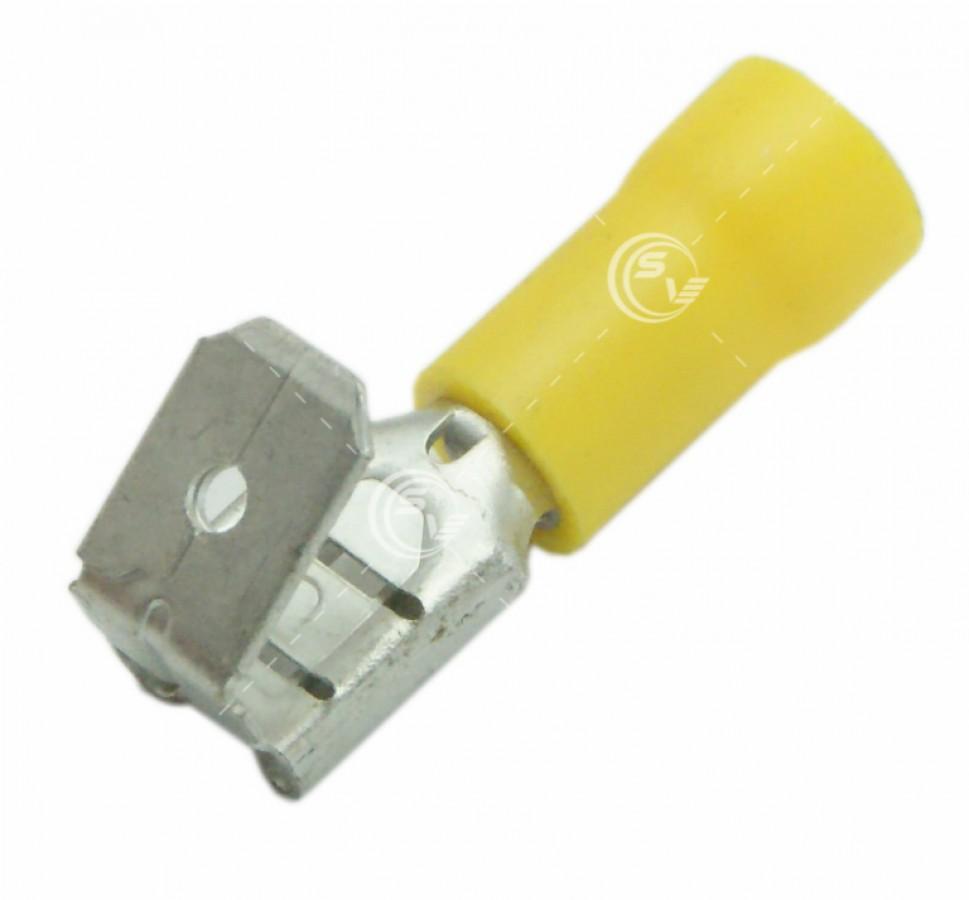 TERMINAL AMARILLO 10-12 ENCHUFE DOBLE HEMBRA-MACHO