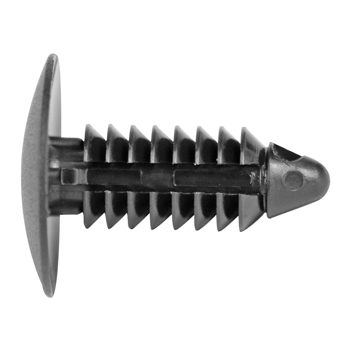 Retenedor Univ Mediano Negro Hoyo 6.4Mm (50 Pz) 20028