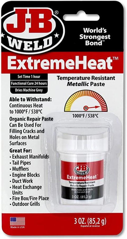 JB Weld  Pasta Para Temperaturas De Hasta 1300°C Net  85 g