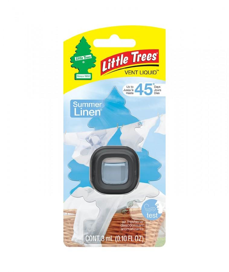 AROMATIZANTE LITTLE TREES VENT LIQUID SUMMER LINEN NET 3mL