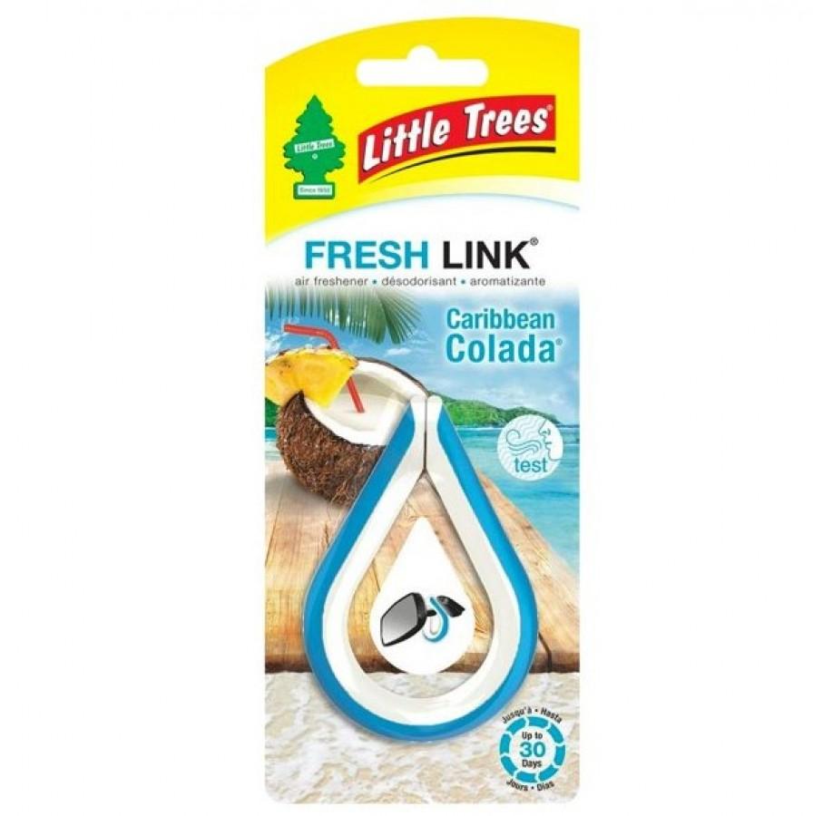 AROMATIZANTE LITTLE TREES FRESH LINK CARIBBEAN COLADA