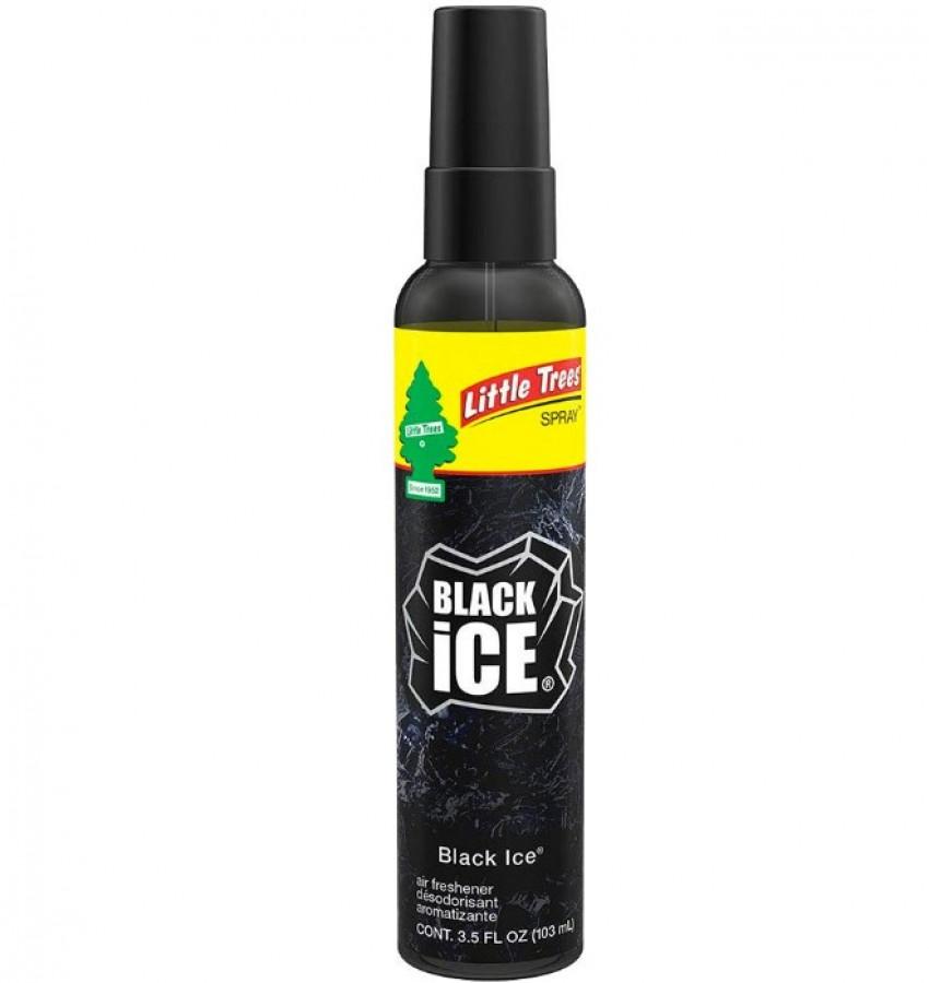 AROMATIZANTE LITTLE TREES SPRAY BLACK ICE NET 103mL