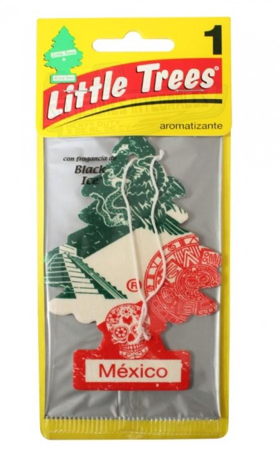 AROMATIZANTE LITTLE TREES PINO MEXICO CON AROMA BLACK ICE
