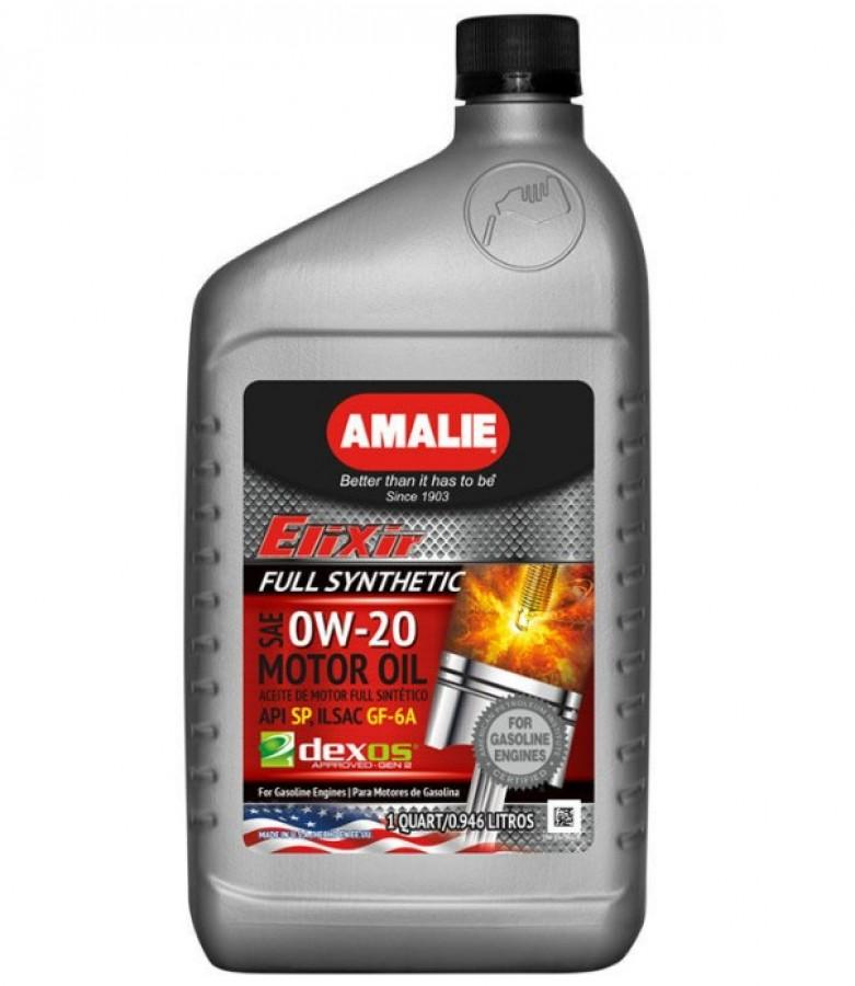 ACEITE AMALIE SAE 0W-20 NET 946mL SINTETICO