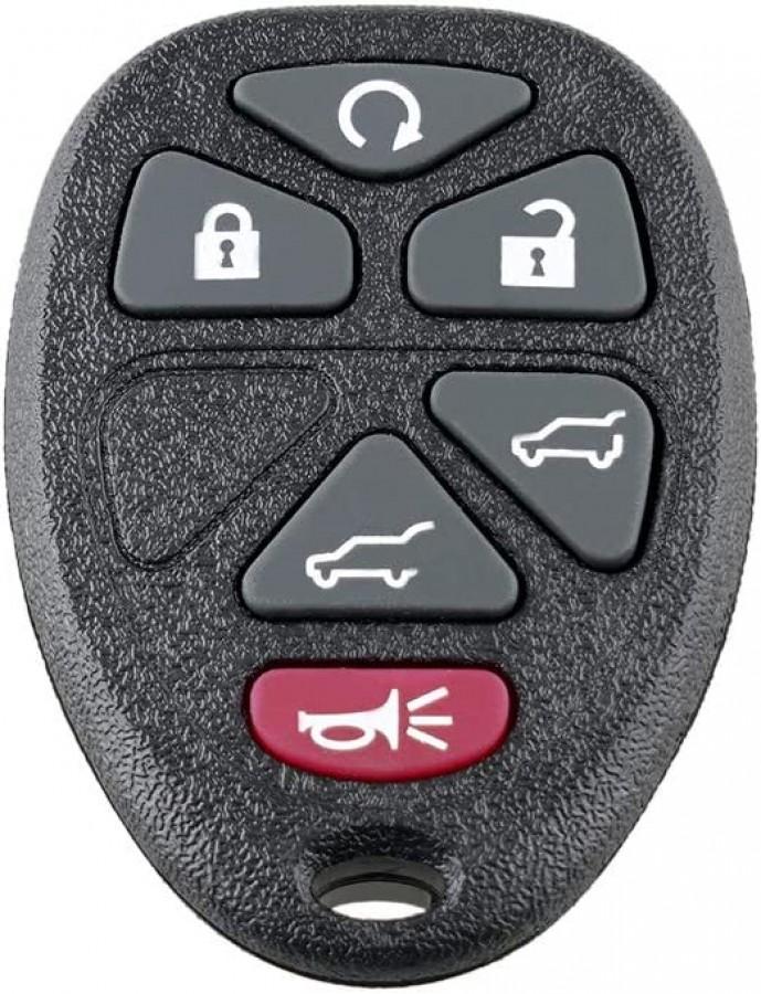 CONTROL CHEVROLET SUBURBAN 2007 - 2014 / 15913427 / OUC60270, OUC60221 / 315Mhz / 6 BOTONES / SIN LOGO
