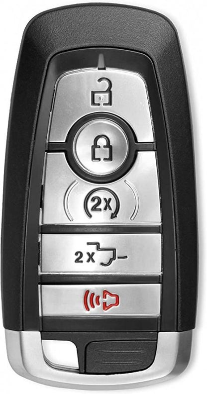 LLAVE PRECENCIA FORD F-150 2017 - 2020 / 164-R8166 / M3N-A2C93142600 / 902Mhz / 5 BOTONES PORTON TRASERO / ID49  / SIN LOGO