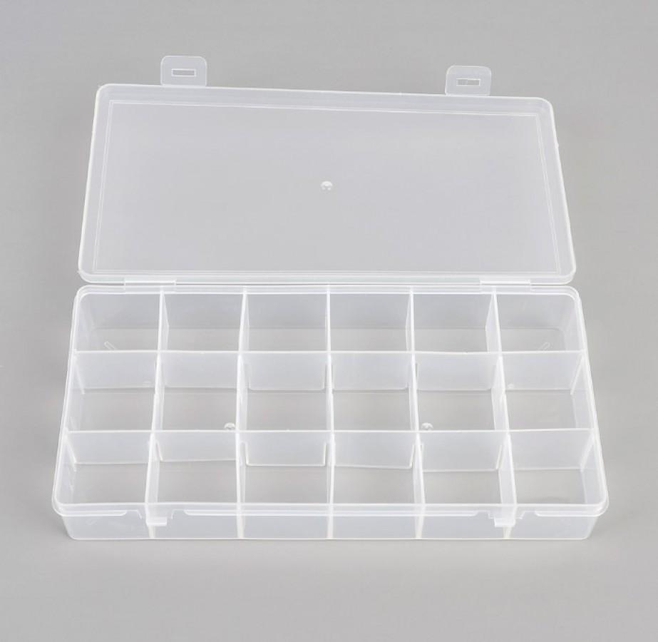 Caja organizadora de plástico   (sf)