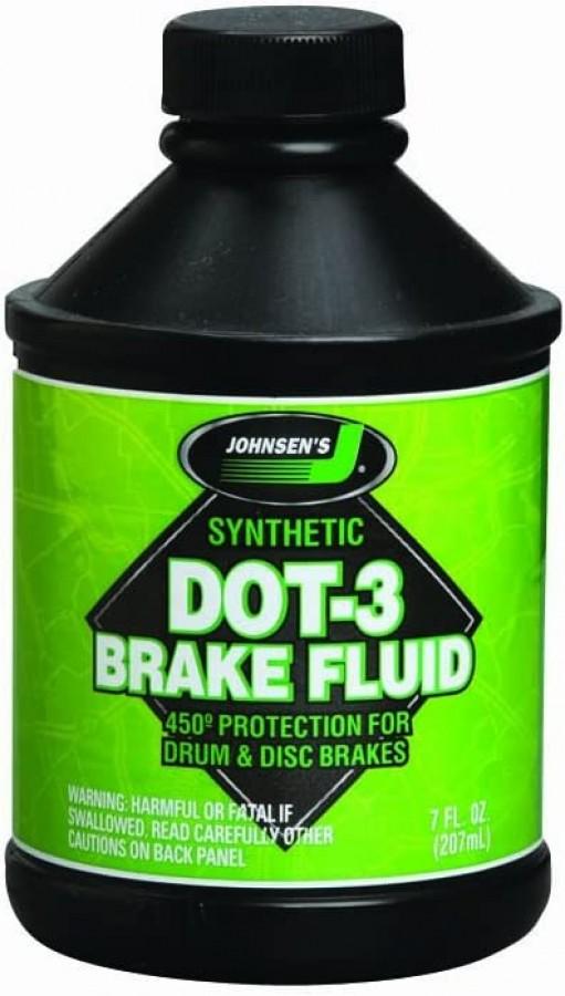 LIQUIDO DE FRENO SINTETICO DOT-3 JOHNSENS 2212 NET 355mL