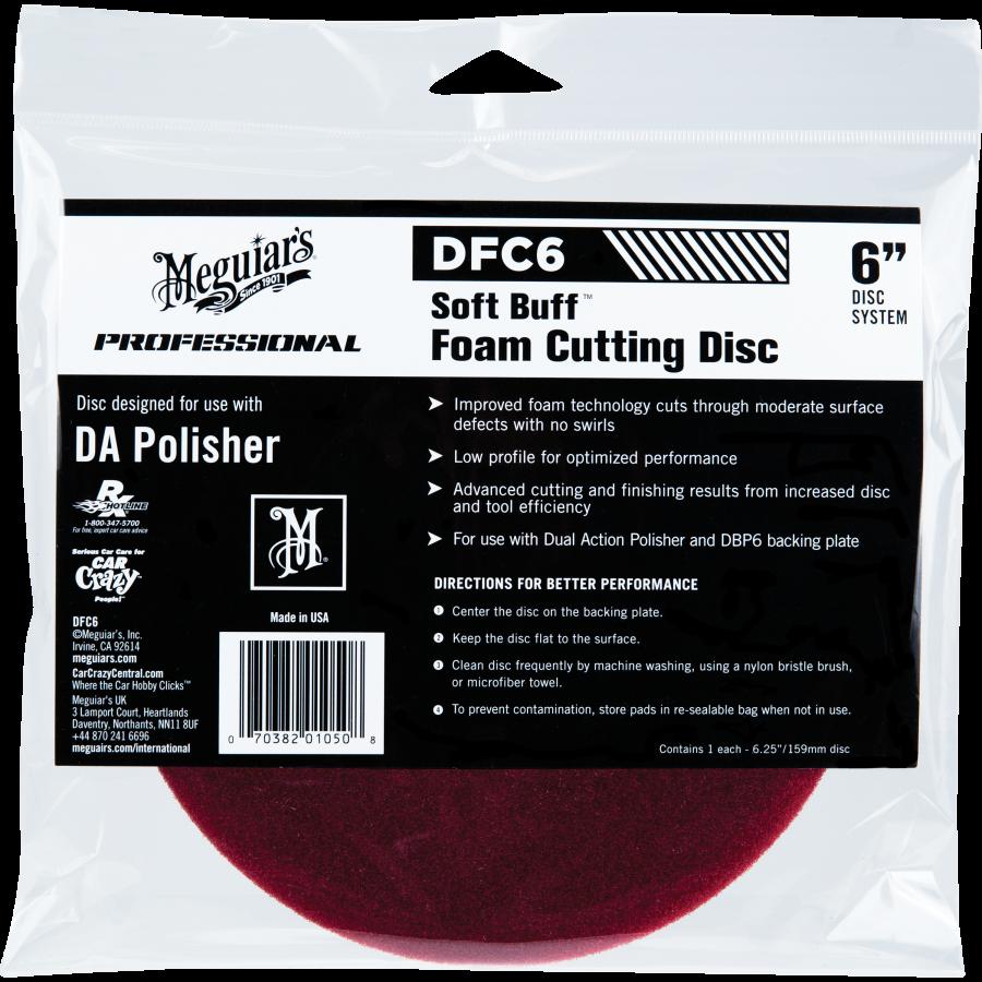 MEGUIARS DFC6 FOAM CUTTING DISC 6"
