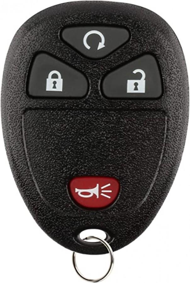 CASCARA CONTROL CHEVROLET GMC CADILLAC 4 BOTONES OUC60270  (sf)