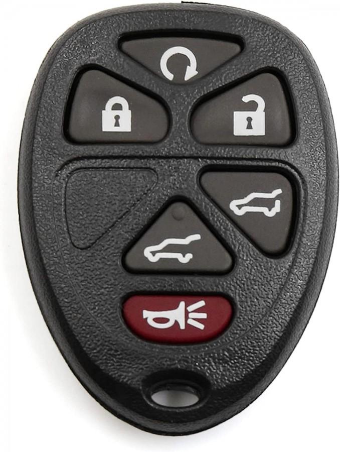 CASCARA CONTROL CHEVROLET GMC CADILLAC 6 BOTONES 15857839  (sf)